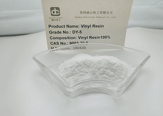 Resina DY-5 del bipolimero dell'acetato di vinile del cloruro di vinile equivalente a CP-450 utilizzato nell'inchiostro del PVC e nell'inchiostro per serigrafia